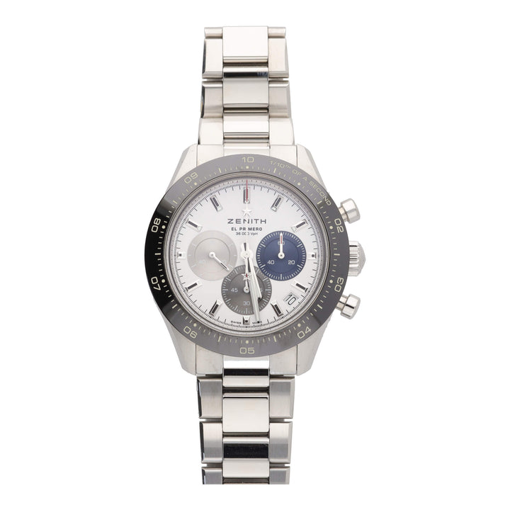 Pre-owned Zenith Chronomaster Sport El Primero 2024 Automatic Watch 03.3100.3600/69.M3100 - Michael Jones Jeweller