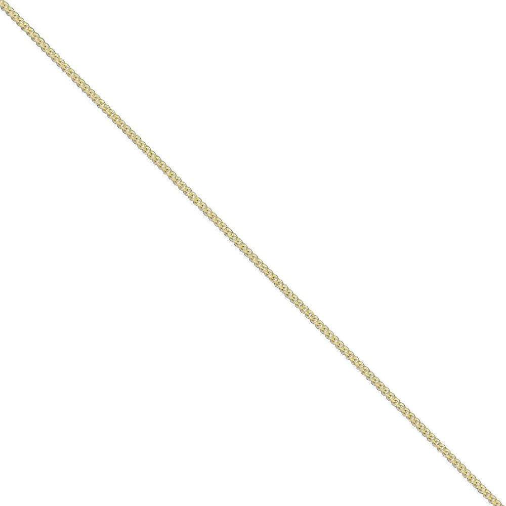 18 Inch 9ct Yellow Gold Filed Curb Chain - Michael Jones Jeweller