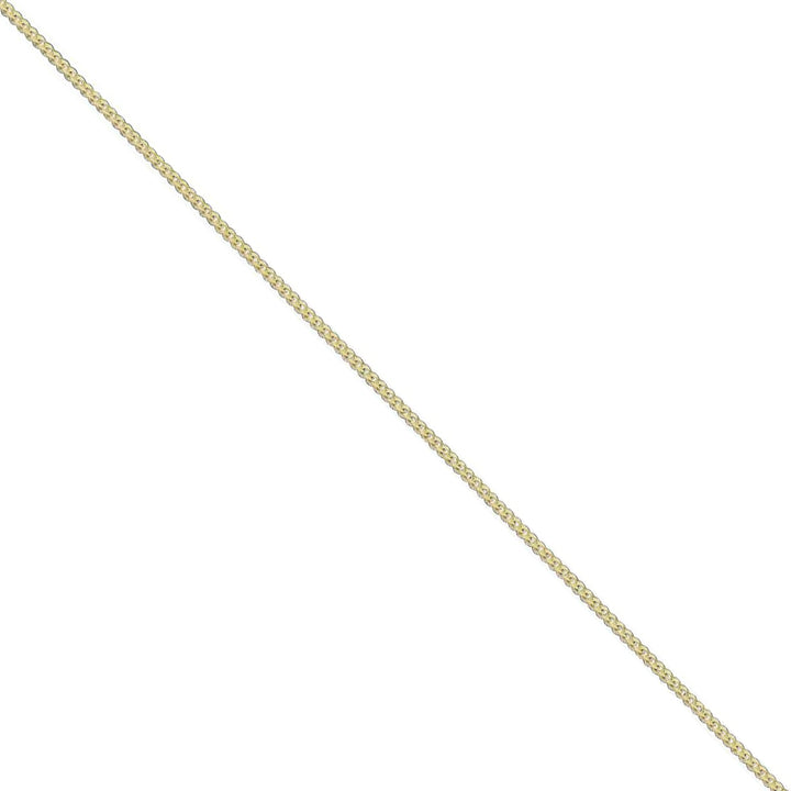 18 Inch 9ct Yellow Gold Filed Curb Chain