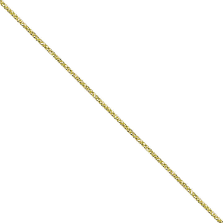 20 Inch 18ct Yellow Gold Filed Spiga Link Chain