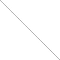 16 Inch 18ct White Gold Curb Link Chain - Michael Jones Jeweller