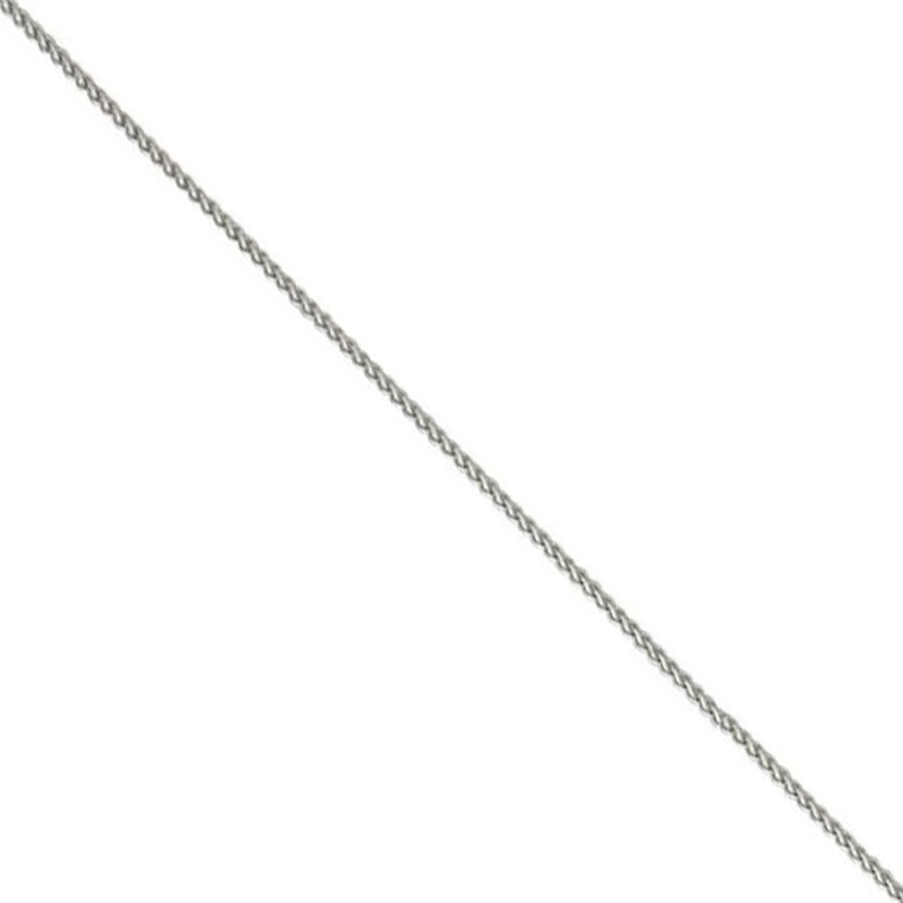 16 Inch 18ct White Gold Spiga Link Chain - Michael Jones Jeweller