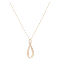 Figure of Eight 9ct Yellow Gold Necklace - Michael Jones Jeweller