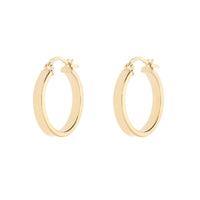 9ct Yellow Gold Hoop Earrings - Michael Jones Jeweller