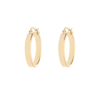 9ct Yellow Gold Hoop Earrings