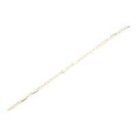 Fancy 9ct Yellow Gold Flat Link Bracelet - Michael Jones Jeweller