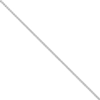 16 Inch 9ct White Gold Spiga Link Chain