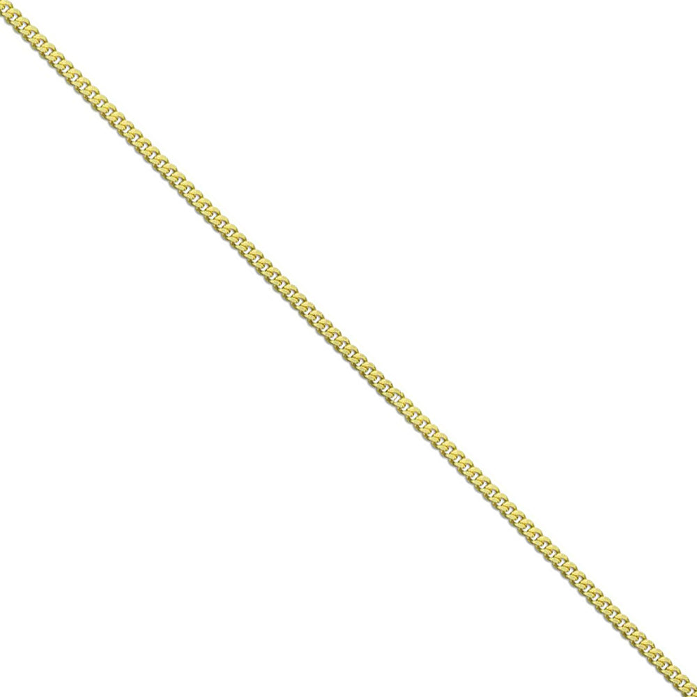 18 Inch 9ct Yellow Gold Curb Chain - Michael Jones Jeweller