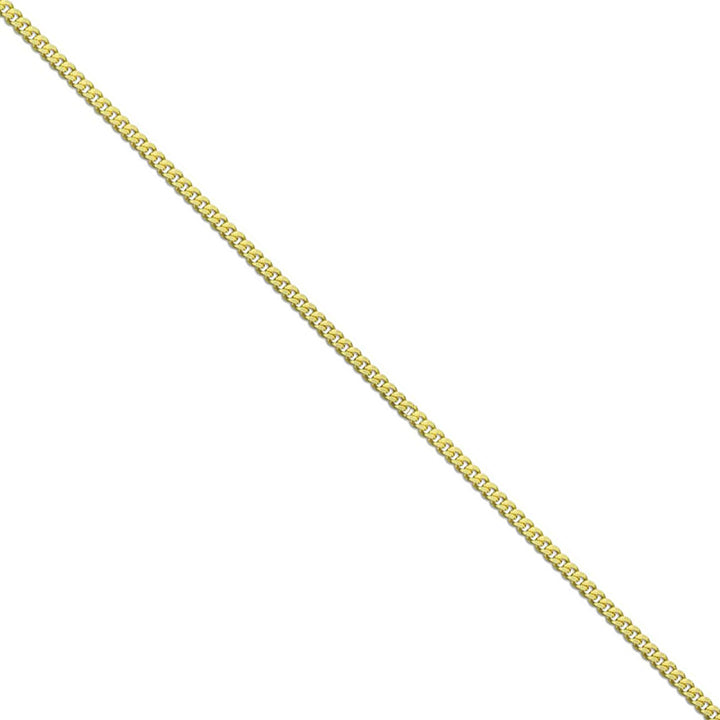 18 Inch 9ct Yellow Gold Curb Chain