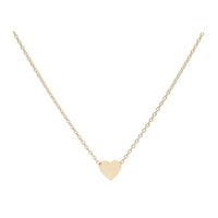 Small Heart 9ct Yellow Gold Necklace