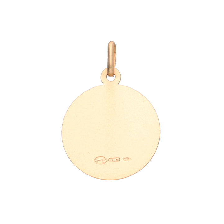 St Christopher 9ct Yellow Gold Pendant