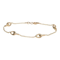 Figure of 8 Link 9ct Yellow Gold Bracelet - Michael Jones Jeweller