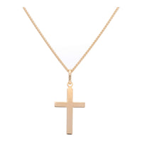 9ct Yellow Gold Cross Pendant
