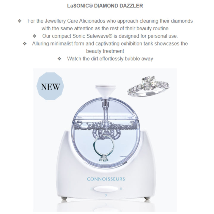 Connoisseurs La Sonic®  Diamond Dazzler Cleaner - Michael Jones Jeweller