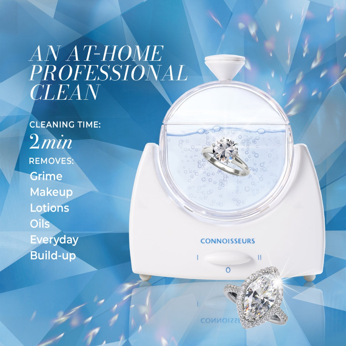 Connoisseurs La Sonic®  Diamond Dazzler Cleaner - Michael Jones Jeweller