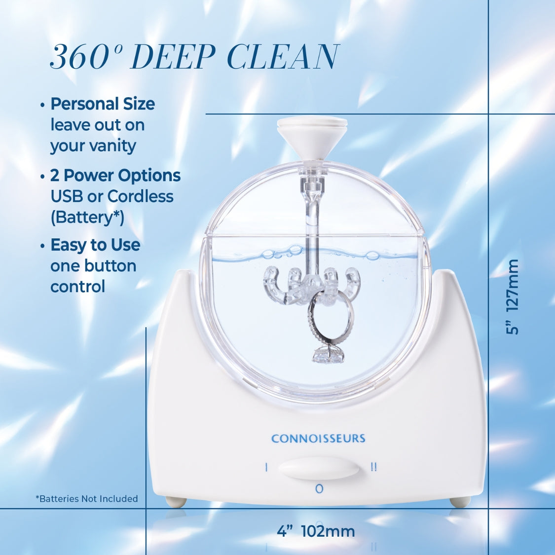 Connoisseurs La Sonic®  Diamond Dazzler Cleaner - Michael Jones Jeweller