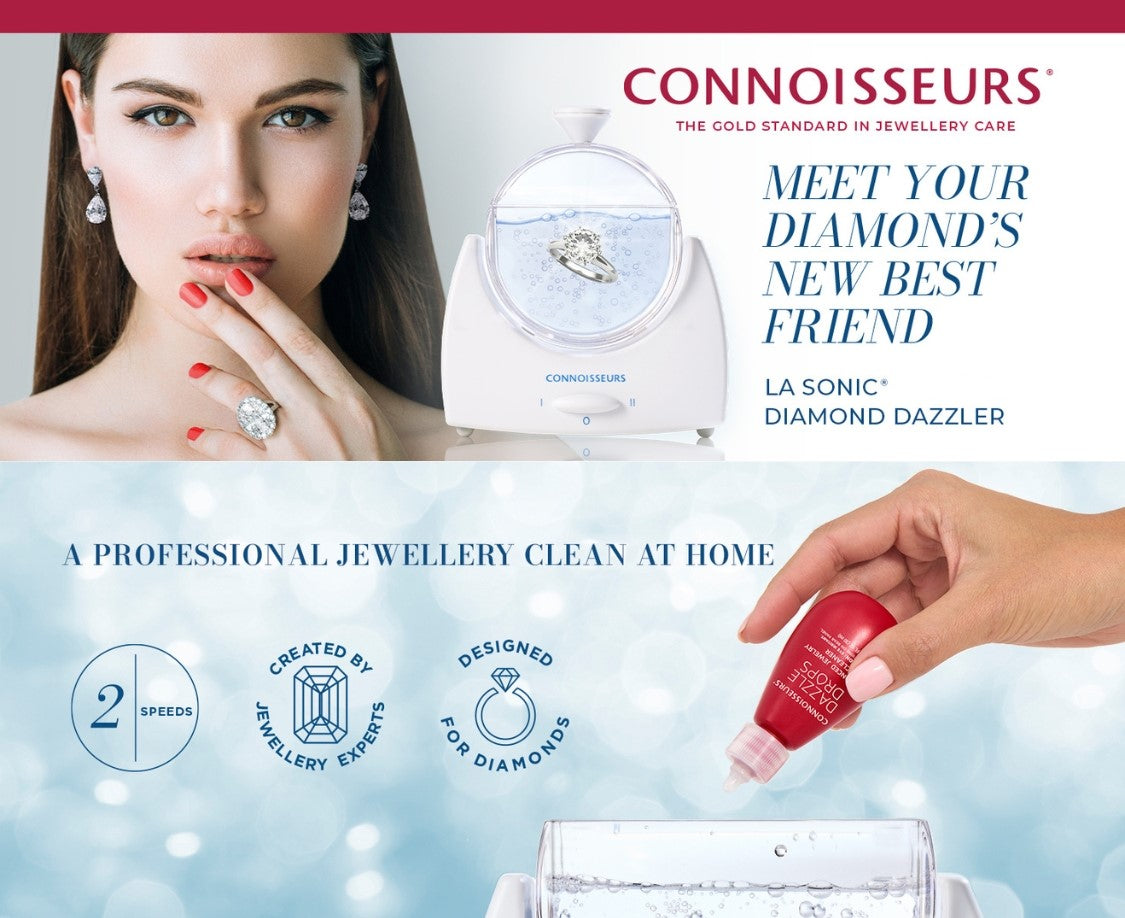 Connoisseurs La Sonic®  Diamond Dazzler Cleaner - Michael Jones Jeweller