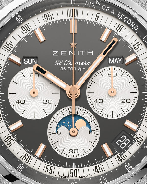 Zenith Chronomaster Original 38mm Automatic Watch 03.3400.3610/39.C910 - Michael Jones Jeweller