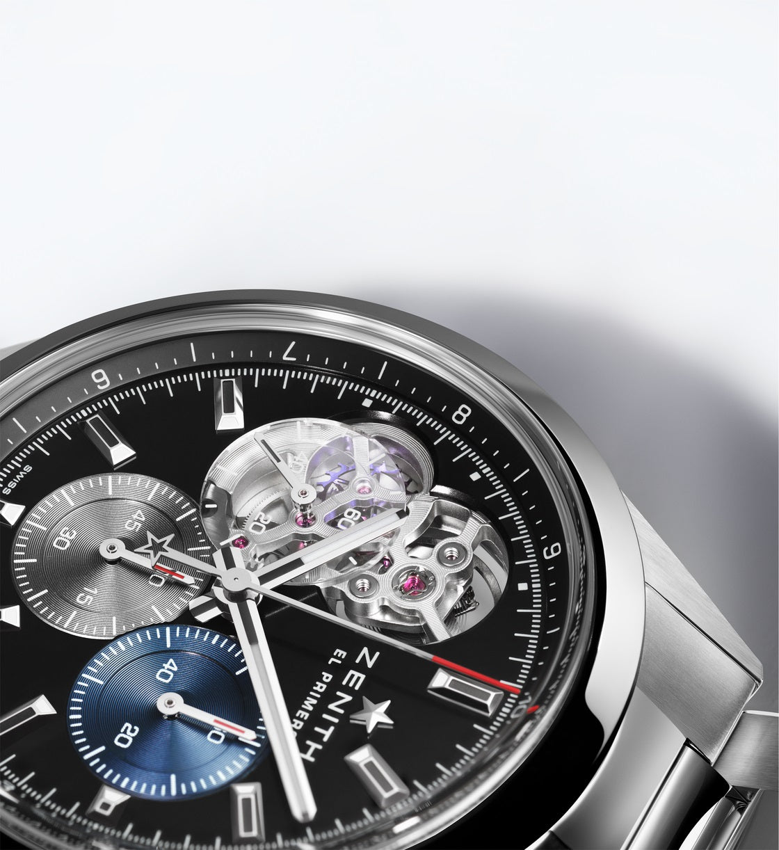 Zenith Chronomaster 39.5mm Automatic Watch 03.3300.3604/21.M3300 - Michael Jones Jeweller