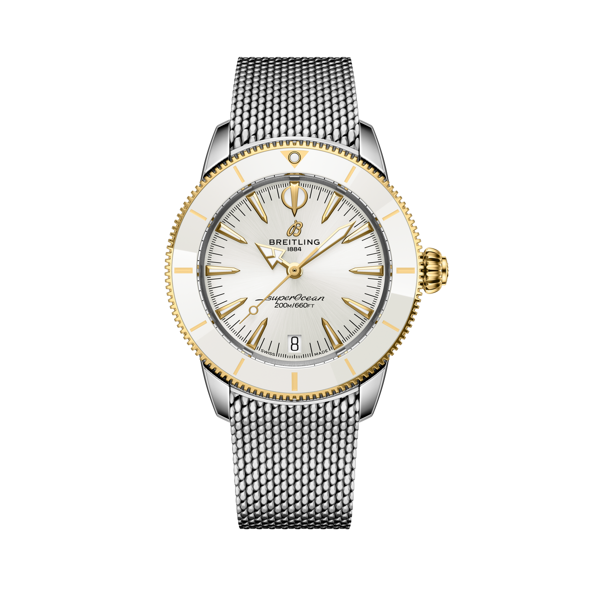 Breitling Superocean Heritage 36mm Automatic Watch D10390A71A1A1