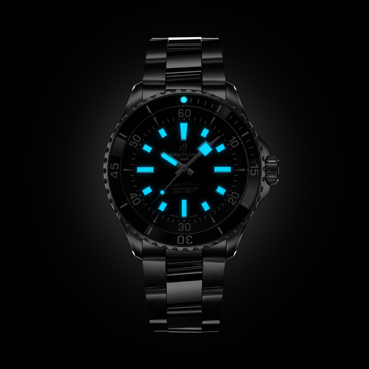 Breitling Superocean UK Edition 42mm Automatic Watch A173751D1B1A1
