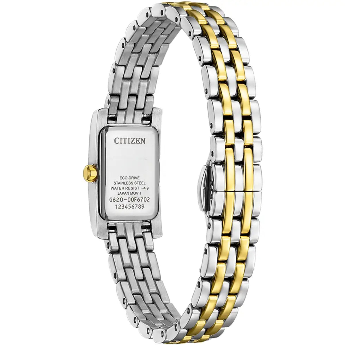 Citizen Eco-Drive Petite Palidoro Bi-Colour Watch EG7114-53D - Michael Jones Jeweller