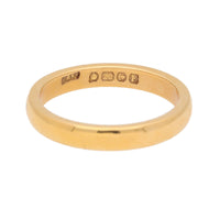 Pre-Owned 22ct Yellow Gold Wedding Band 3mm