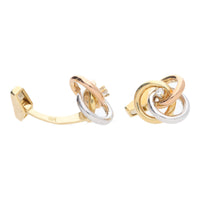 Pre-Owned Diamond 18ct Gold Knot Cufflinks - Michael Jones Jeweller