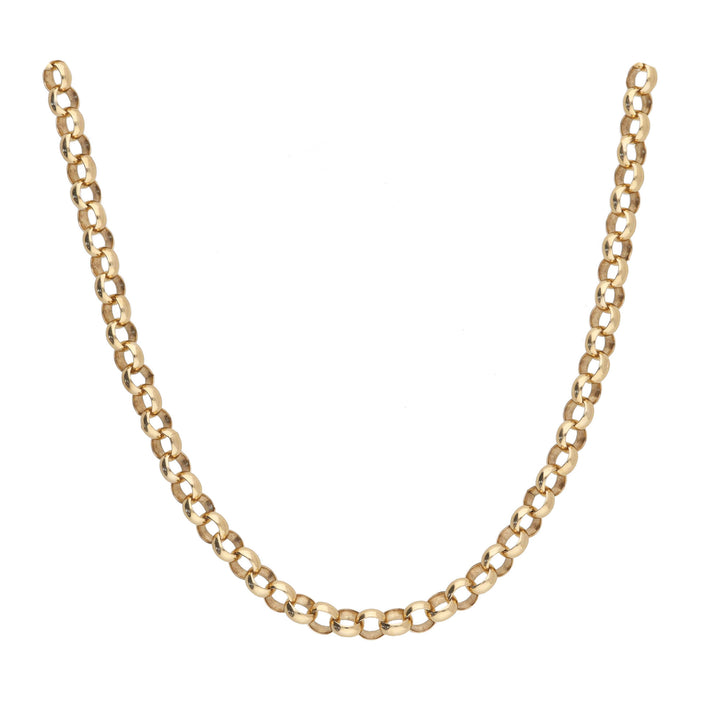 Pre-Owned 9ct Yellow Gold Belcher Chain