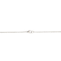 Pre-Owned Opal and Diamond Platinum Necklet - Michael Jones Jeweller