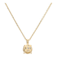 Round Brilliant 1.52ct Laboritory Grown 18ct Yellow Gold Necklace - Michael Jones Jeweller