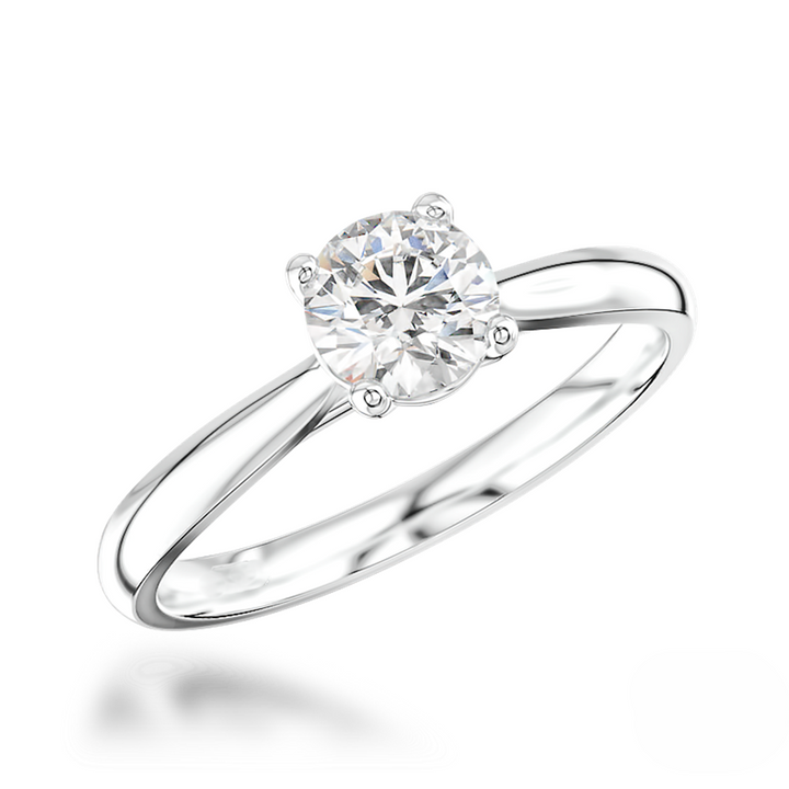 Darcy Solitaire 0.80ct H VS2 Diamond Platinum Ring