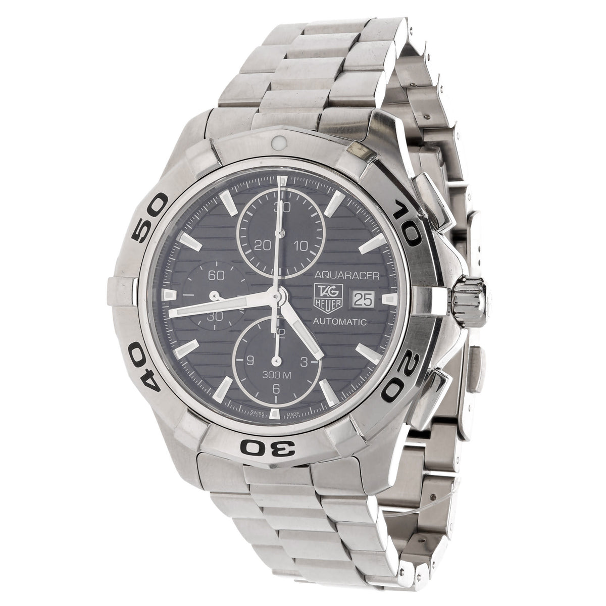 Pre-Owned TAG Heuer Men's Aquaracer 44mm Automatic Watch CAP2110-0