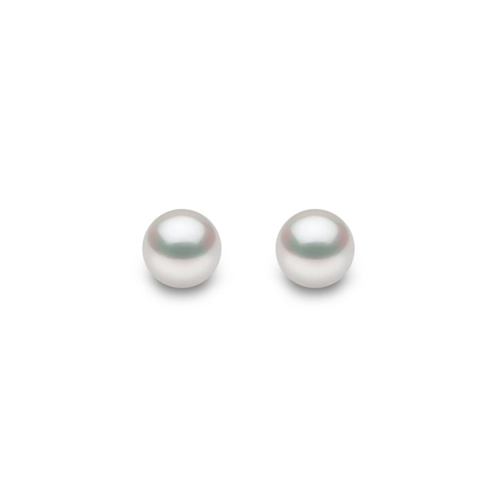 Yoko Classic Akoya Pearl 6mm 18ct White Gold Stud Earrings