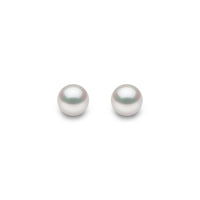 Yoko Classic Akoya Pearl 6mm 18ct White Gold Stud Earrings
