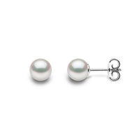 Yoko Classic Akoya Pearl 6mm 18ct White Gold Stud Earrings