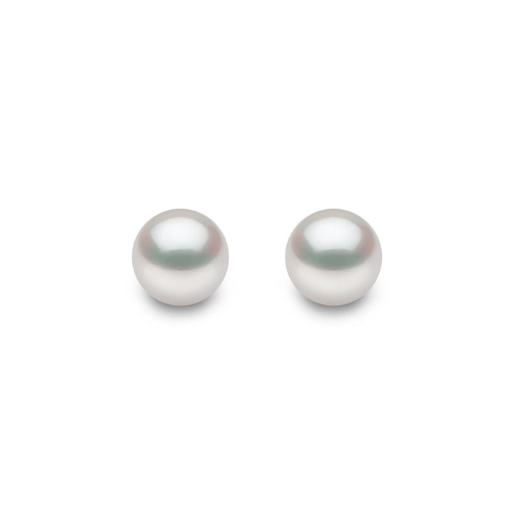 Yoko Classic Akoya Pearl 7mm 18ct White Gold Stud Earrings