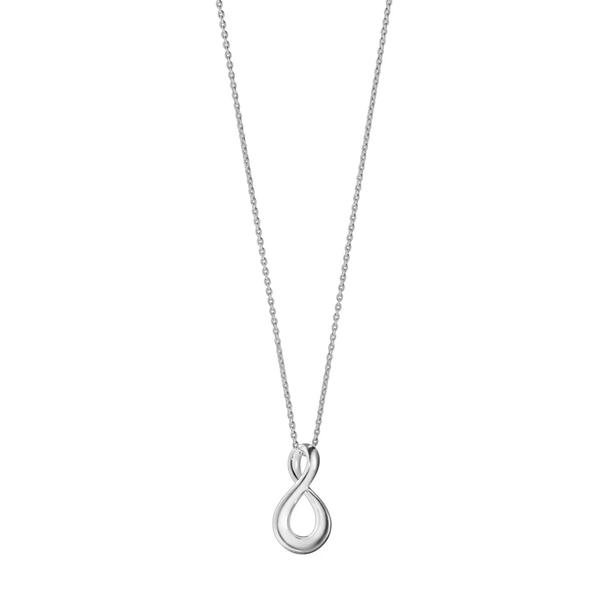 Georg Jensen Infinity Silver Necklace - Michael Jones Jeweller