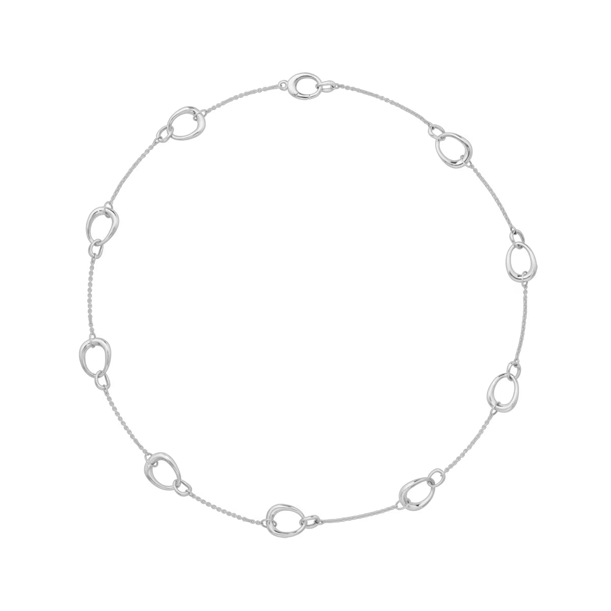 Georg Jensen Offspring Silver Necklace - Michael Jones Jeweller