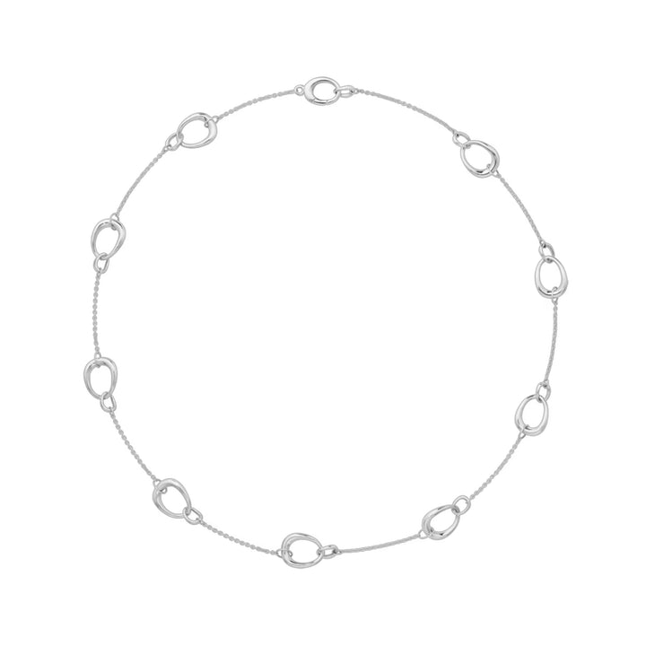 Georg Jensen Offspring Silver Necklace