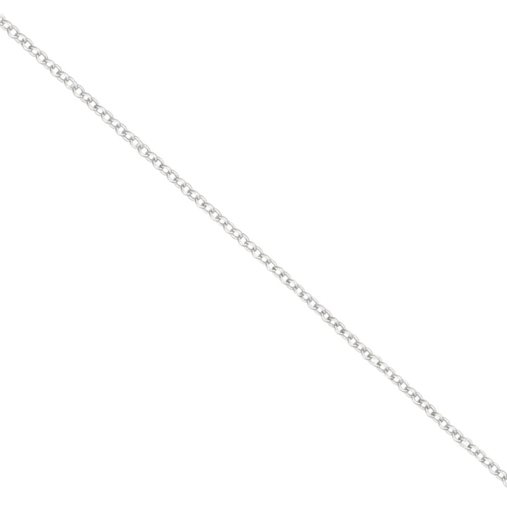 Silver 16 Inch Trace Link Pendant Chain - Michael Jones Jeweller