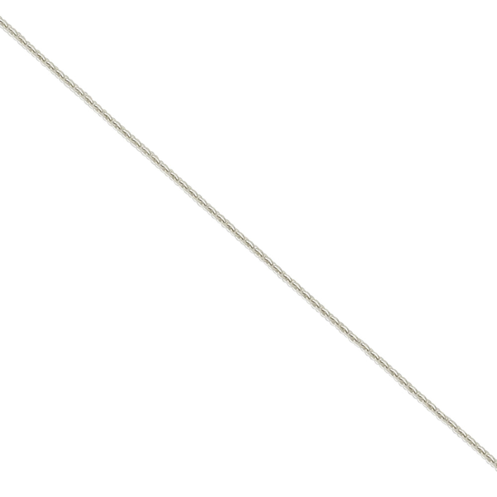 Silver 16 Inch Trace Link Pendant Chain - Michael Jones Jeweller