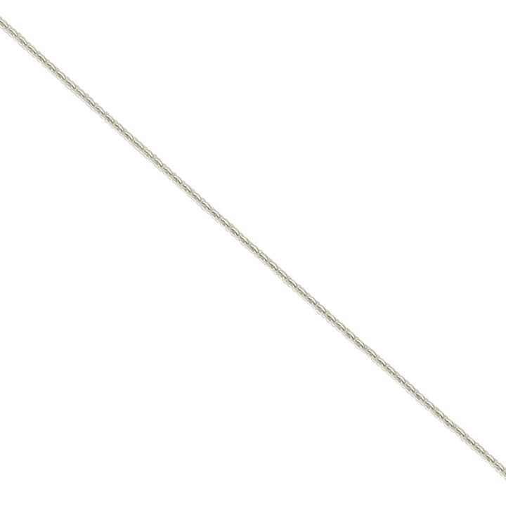 Silver 16 Inch Trace Link Pendant Chain - Michael Jones Jeweller