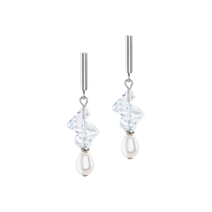 Coeur de Lion Dancing Earrings Crystals & Pearls