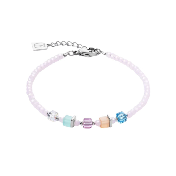 Coeur de Lion Joyful Colours Bracelet Pink-Multicolour - Michael Jones Jeweller