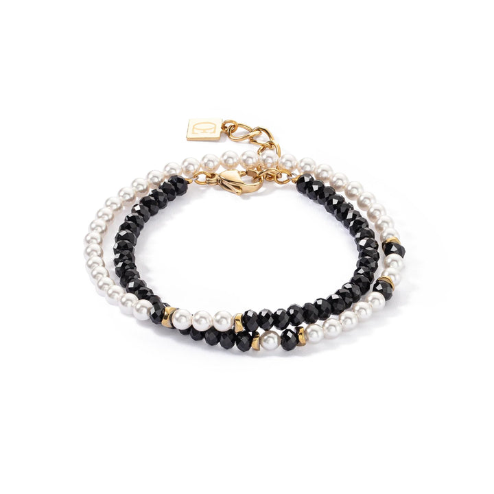 Coeur de Lion Princess Pearls Trinity Bracelet Gold