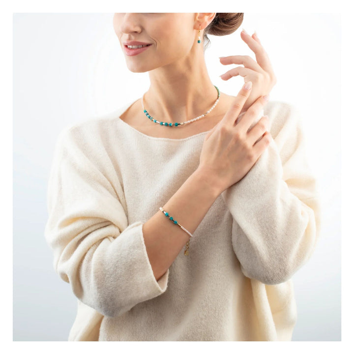 Coeur de Lion Princess Fusion Necklace Turquoise