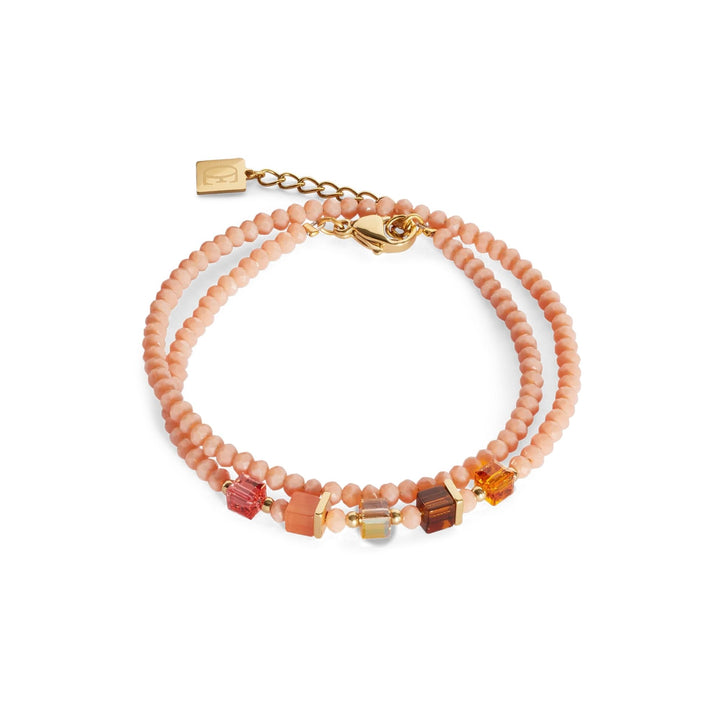 Coeur de Lion Joyful Colours Update Bracelet Gold-Orange