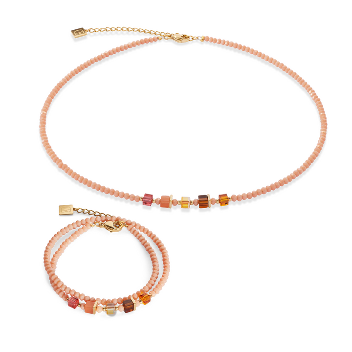 Coeur de Lion Joyful Colours Update Bracelet Gold-Orange