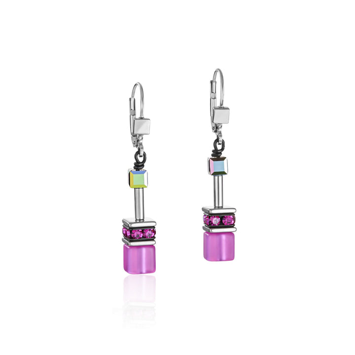 Coeur de Lion Drop Earrings Multicolour-Rainbow